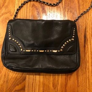 Juicy Couture black leather crossbody bag